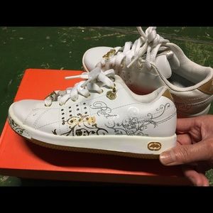 Red by Marc Ecko sneakers for girl, wore once only